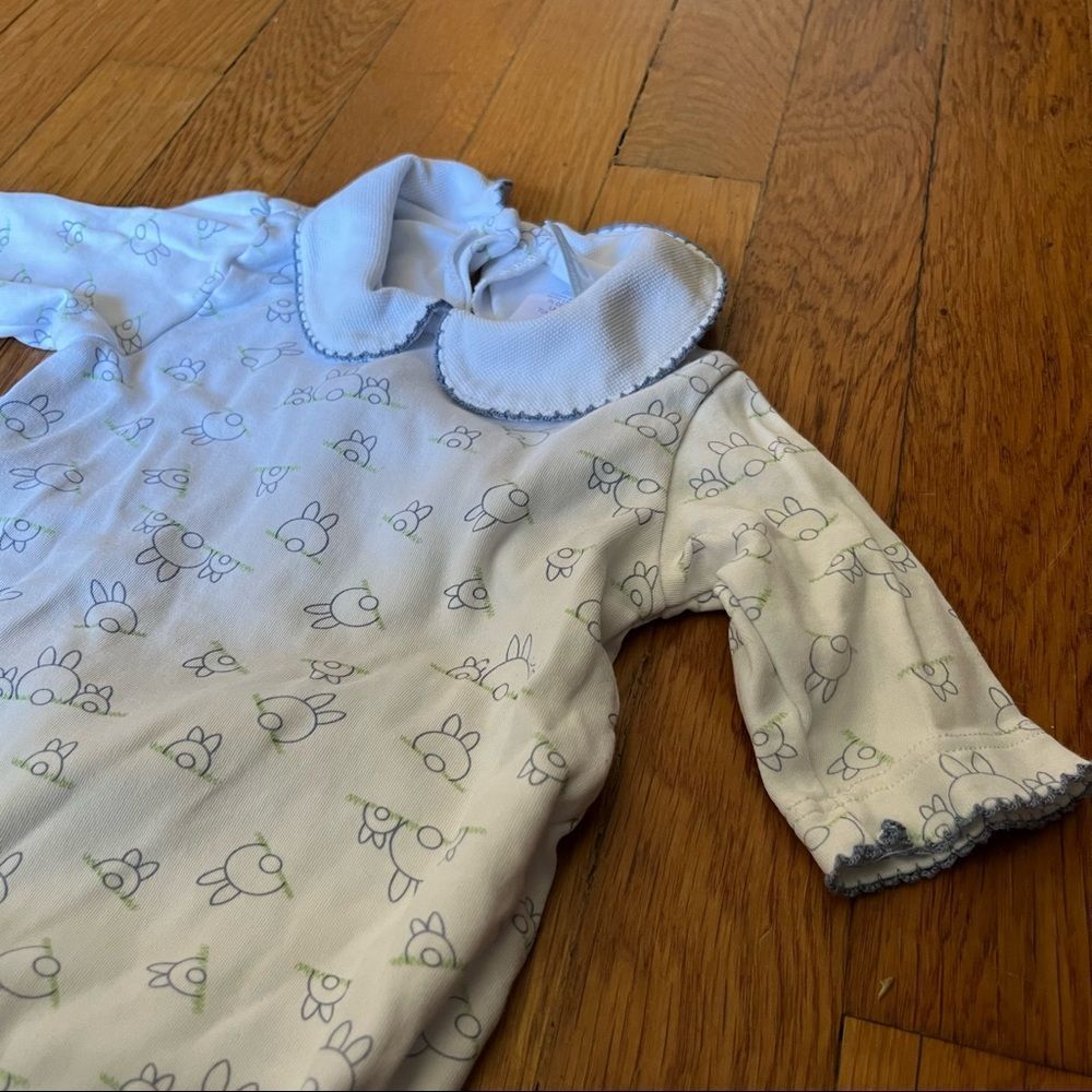 Baby Footie with Rabbits - Picture 5 of 6